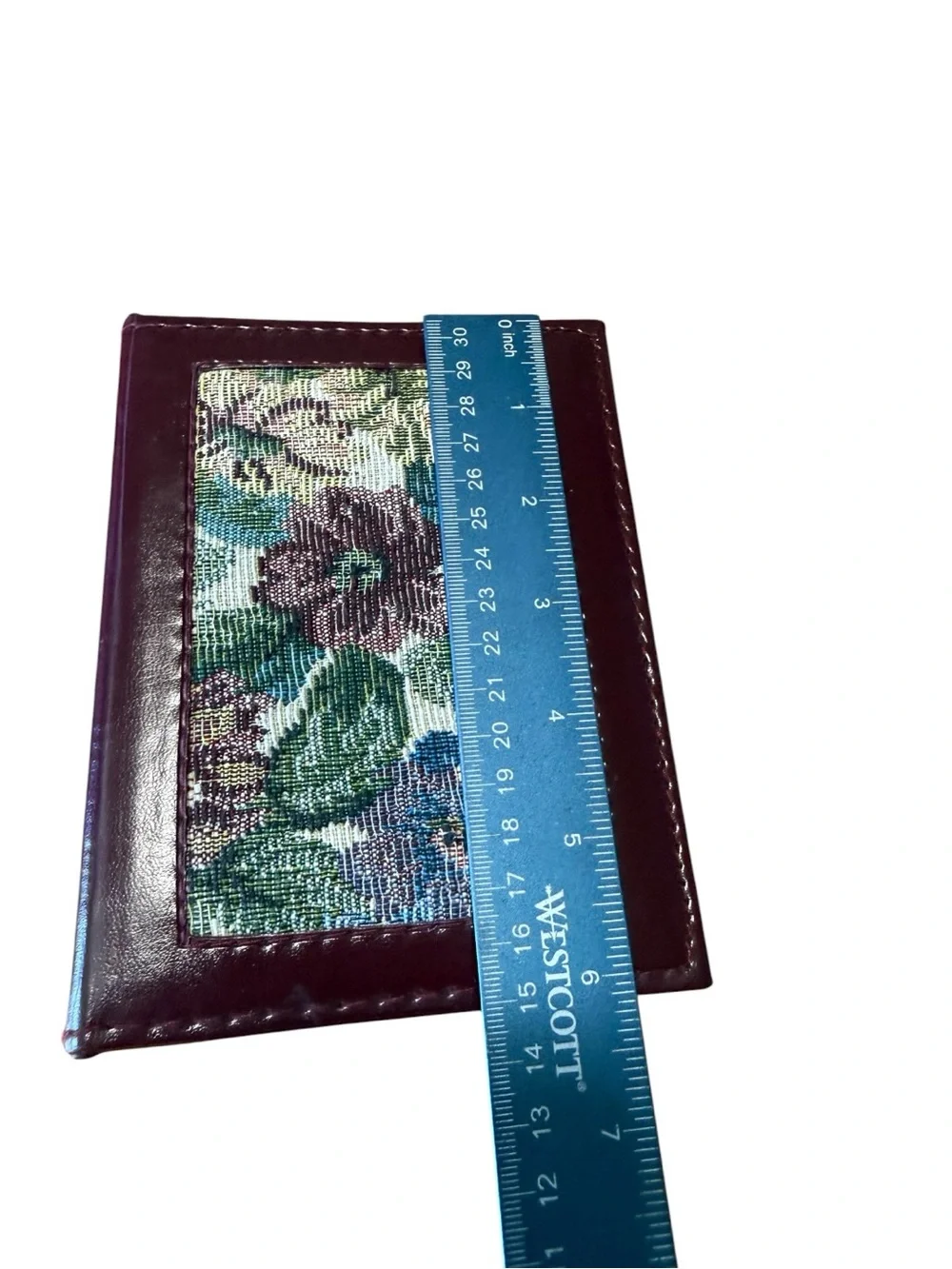 Vintage Floral Tapestry Photo Album Picture Book Faux Leather Gift Cottage
